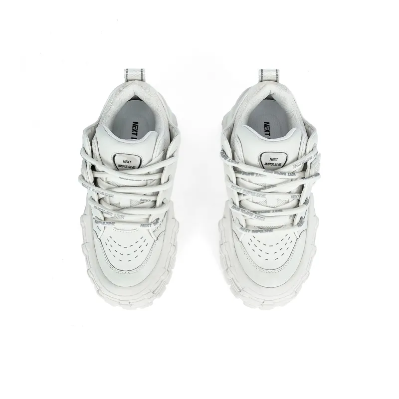 NEXT IMPULSIVE Wave Collection Stylish Skateboarding Shoes Unisex White-5