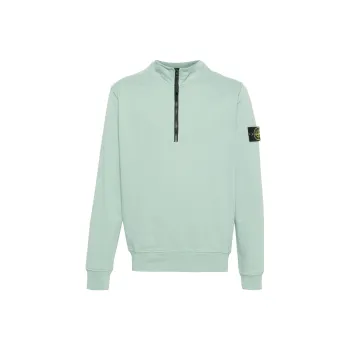 STONE ISLAND Half Zipper Sweatshirt