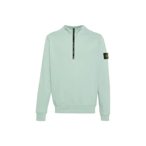 STONE ISLAND Half Zipper Sweatshirt