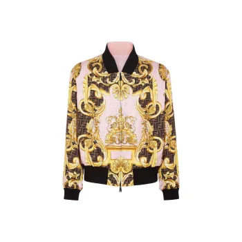 FENDI X VERSACE Jackets Coats Men's Multicolor
