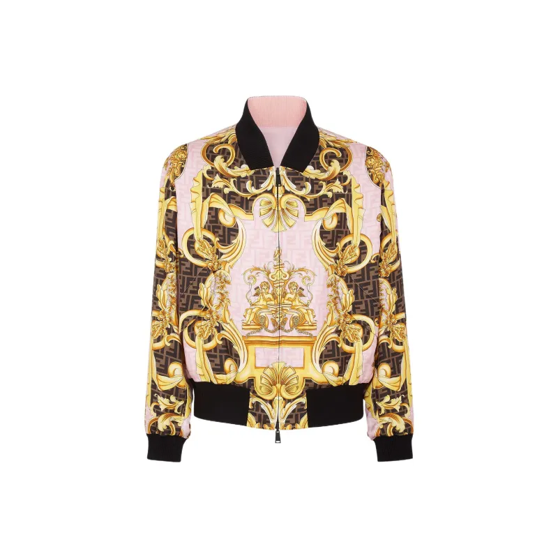 FENDI X VERSACE Jackets Coats Men's Multicolor-0