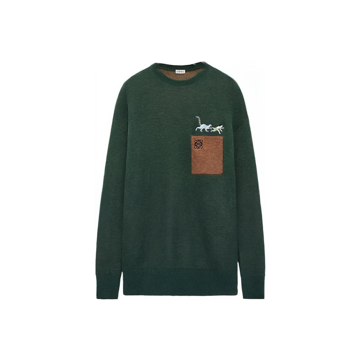 Loewe Green Sweaters on Sale & Authentic - POIZON