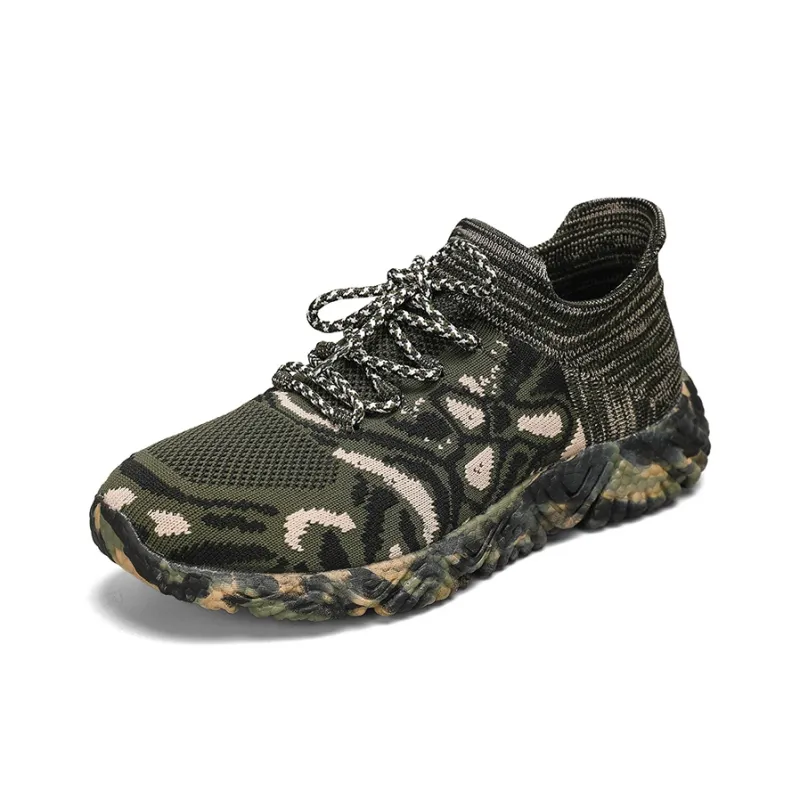 AMICNIEGD Breathable And Wear resistant Low Top Chunky Sneakers Unisex-6