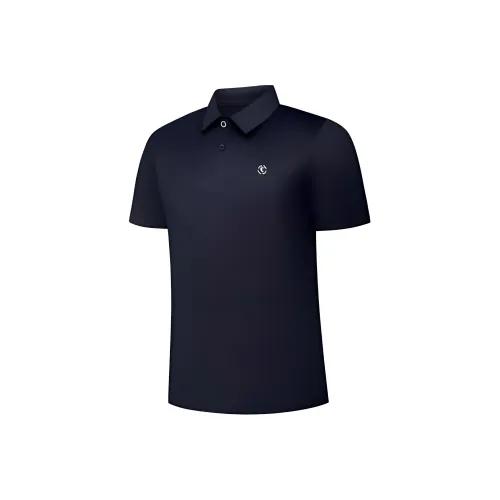 QIAODAN Polo Shirt Men's Nova Blue