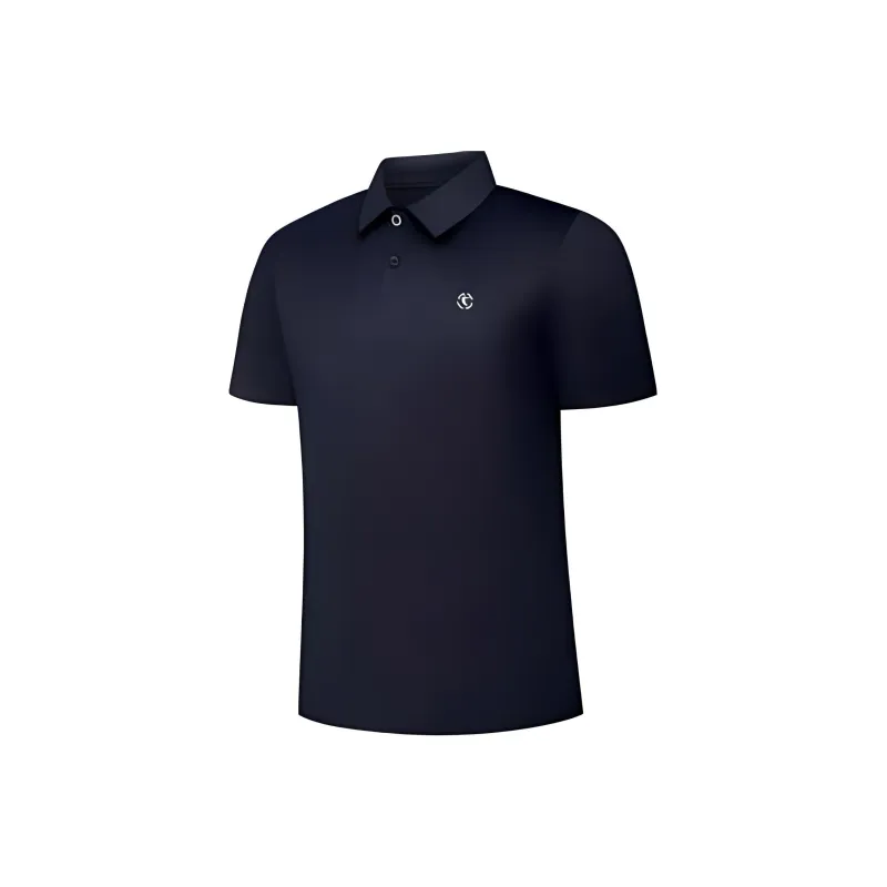 QIAODAN Polo Shirt Men's Nova Blue-0