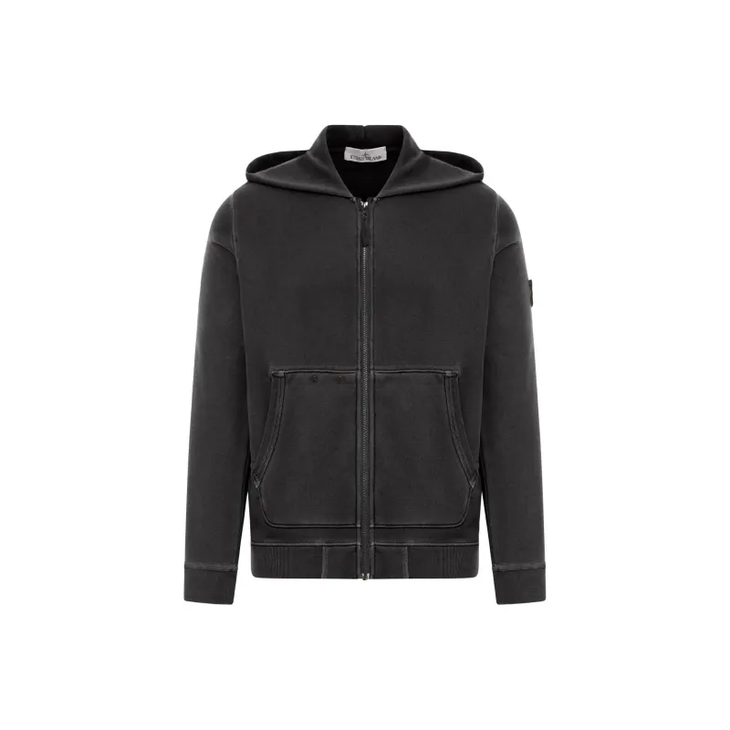 STONE ISLAND Zip Hoodie-0