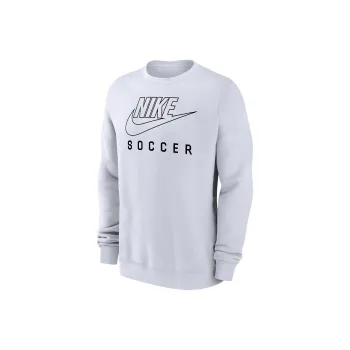 Nike Swoosh Club Fleece Men's Soccer Pullover Crew Neck Sweatshirt