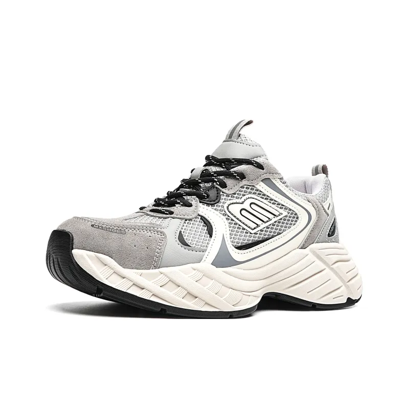ORD Low Top Chunky Sneakers Women's Gray-1
