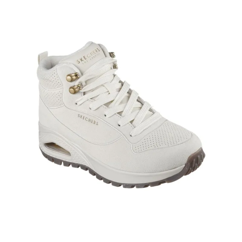 Skechers Uno Rugged Low Top Casual Shoes Women's Beige-3