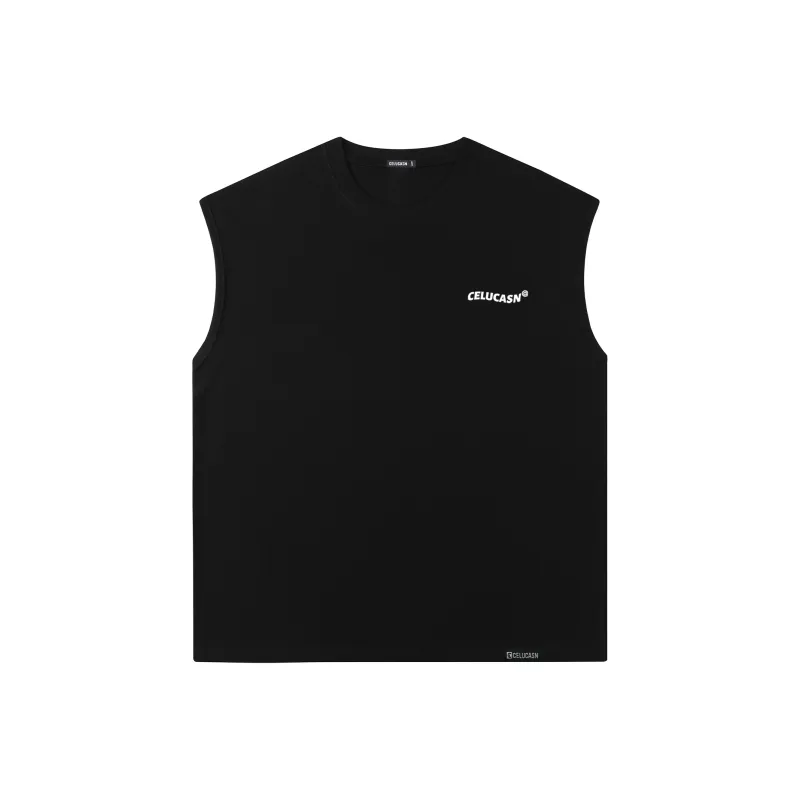 CELUCASN Tank Tops Unisex-0