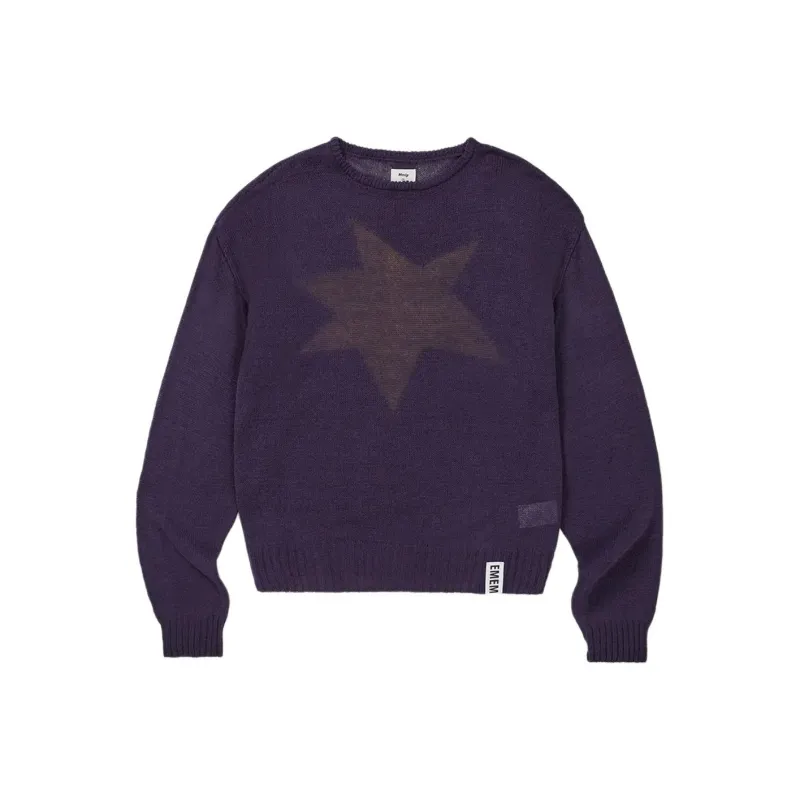 Mmlg SS25 Sweater Unisex Purple-0