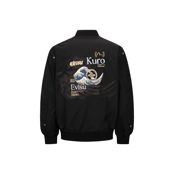 ブラシストローク大黒プリントリラックスフィットフーディー – EVISU