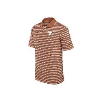 Nike Texas Longhorns Primetime Victory Striped Men's Nike Dri FIT College Polo