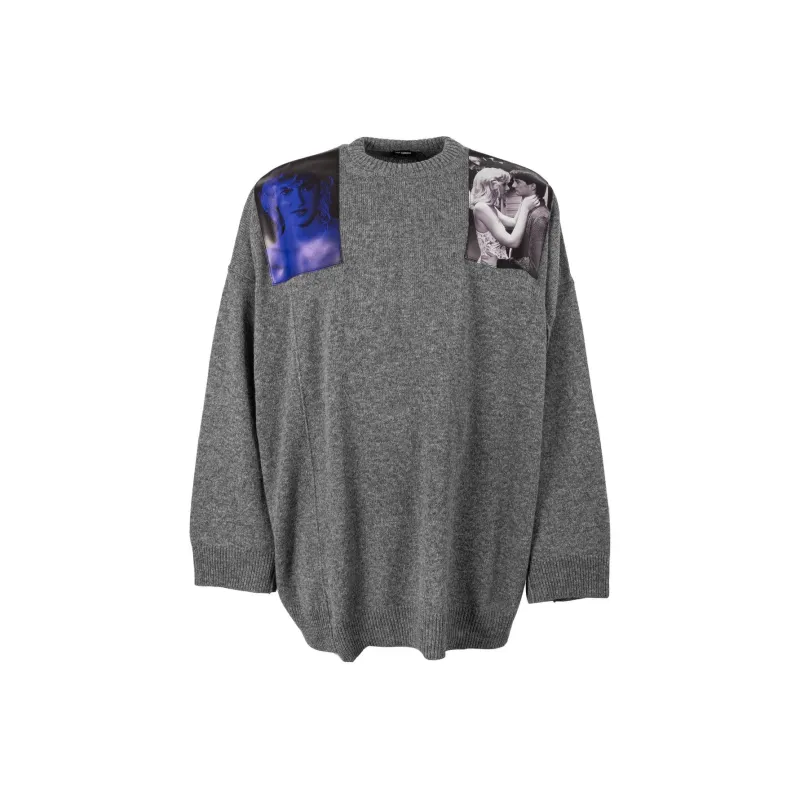 RAF SIMONS Sweaters Unisex Gray-0