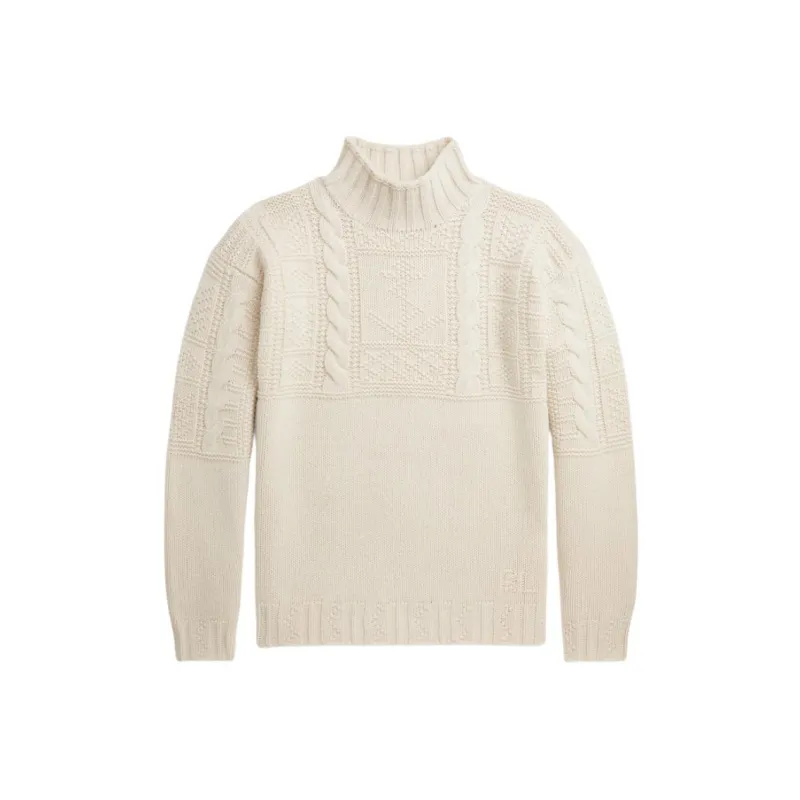 Polo Ralph Lauren SS24 Sweater Men's Beige Yellow-0