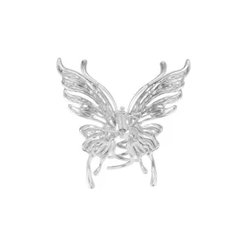 Water Jade Alloy Hair Clips Women's