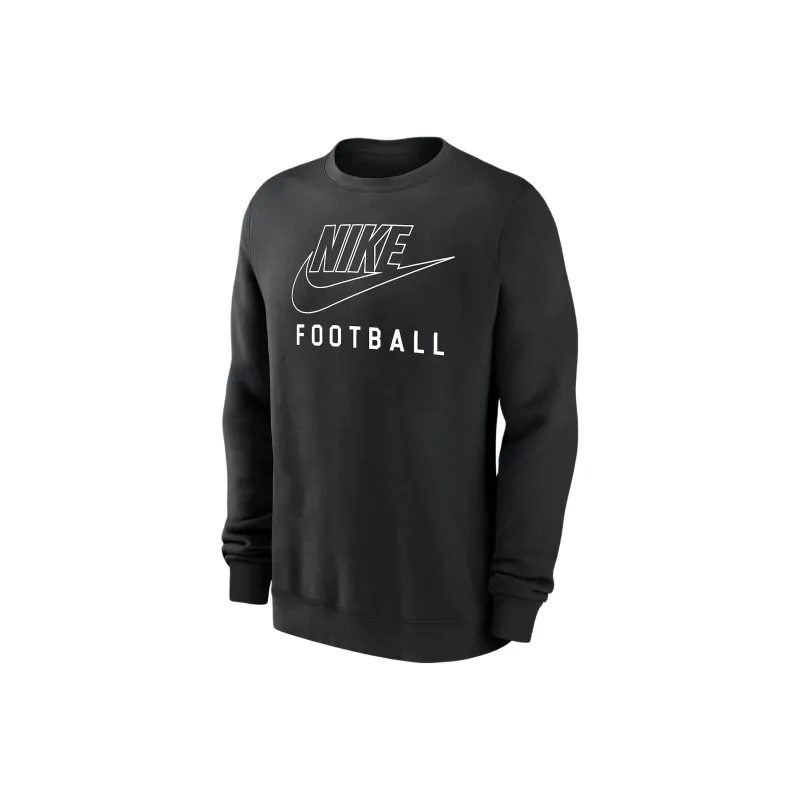 Nike Swoosh Club Fleece Men's Football Pullover Crew Neck Sweatshirt-0