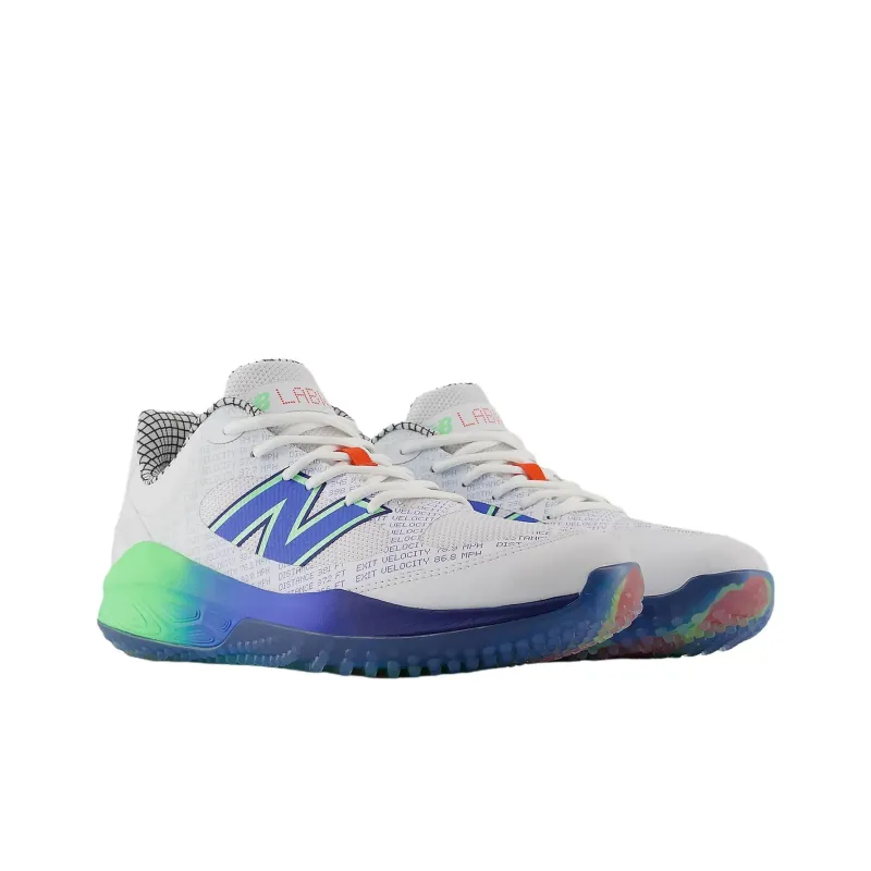 New Balance 3000v7 Turf Trainer Lab Work White Electric Jade Bright Lapis-3