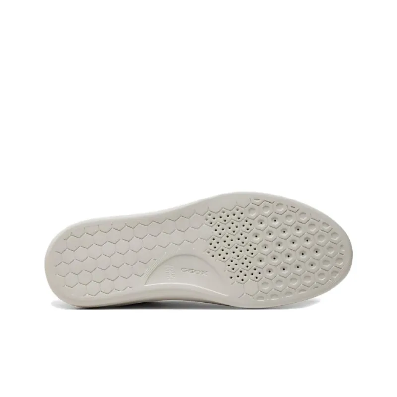 GEOX Deiven Low Top Skateboard Shoes Men's Ecru-5