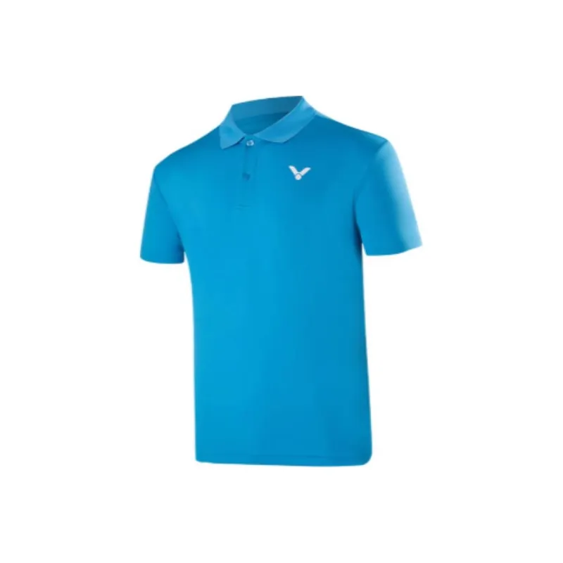 Victor Polo Shirts Unisex Blue-0