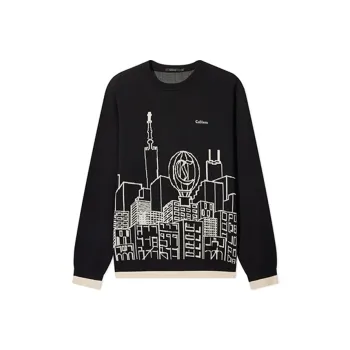 Cabbeen Knitwear Men's Coal Black