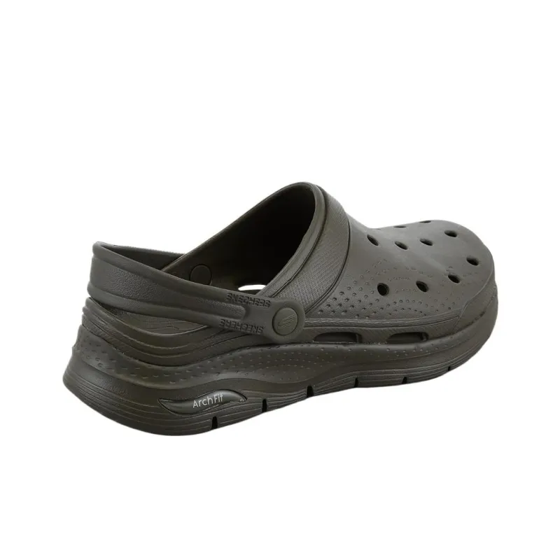 Skechers ArchFit Clogs Men's Green-3