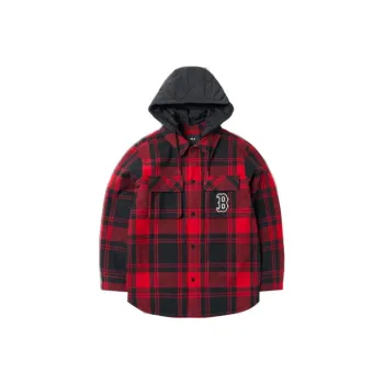 MLB Base Logo Jackets Unisex Red