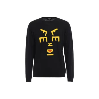 FENDI Sweaters Men Black