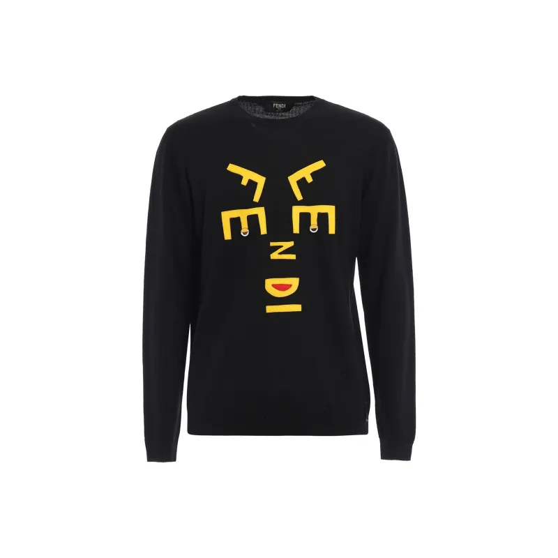 FENDI Sweaters Men Black-0