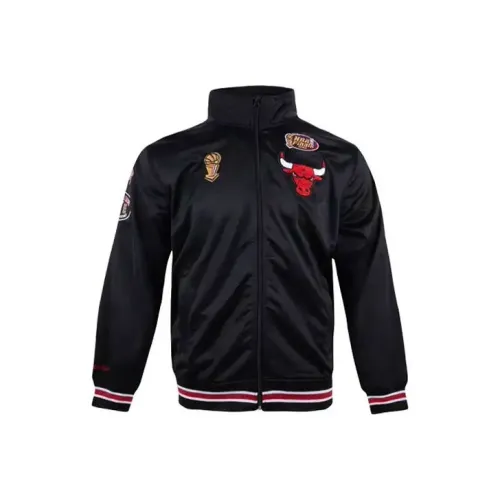 Mitchell Ness Jackets Unisex Black