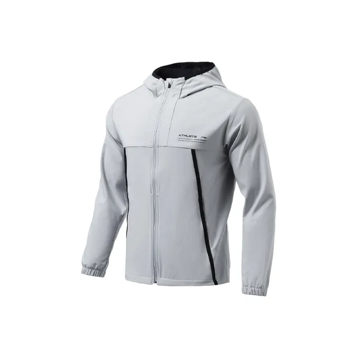 LiNing Fitness Series Jackets & Coats Men's Brick Gray-0