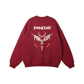 Pancoat Sweatshirt Unisex Burgundy