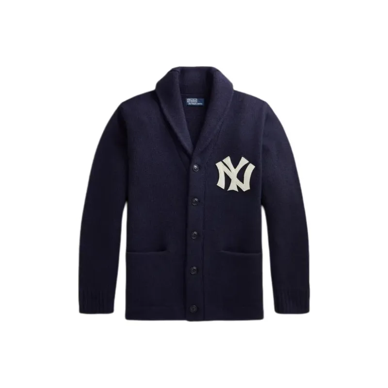 Polo Ralph Lauren x Yankees FW24 Sweater Men's Marine Blue-0