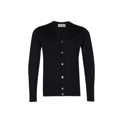 JOHN SMEDLEY Knitwear Men's Black