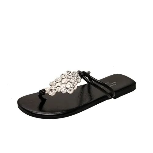 Puppytown Abrasion Resistant Slip Resistant Flip Flops Women's