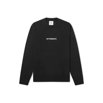 Vetements Logo Creneck Sweatshirt