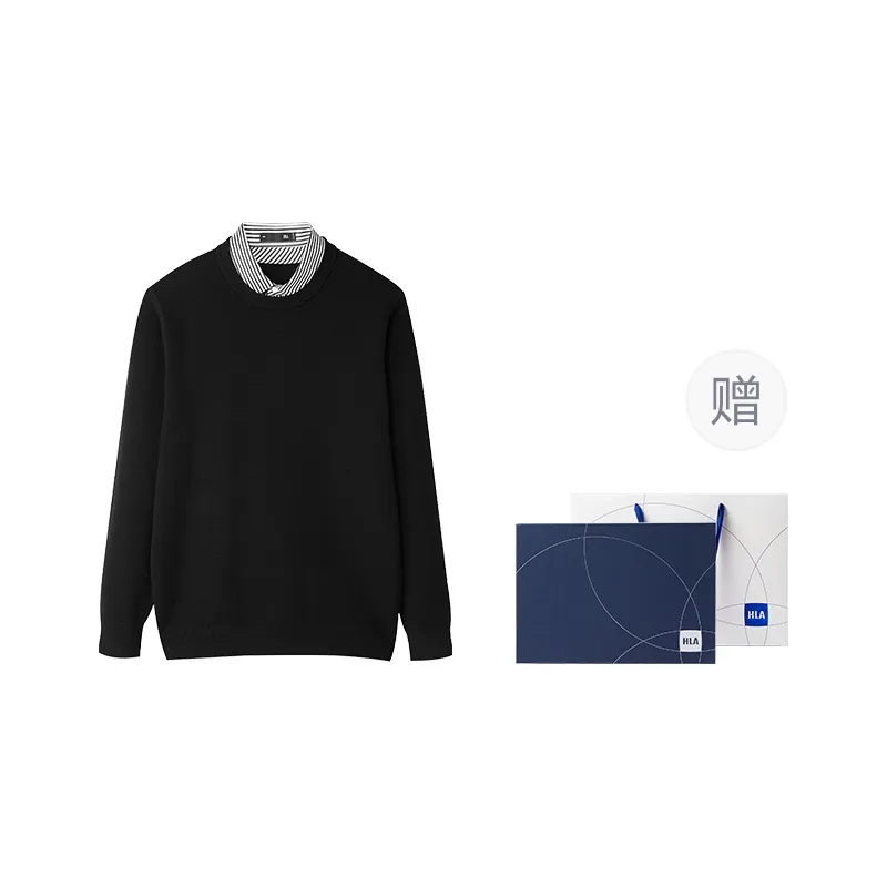 HLA Long Sleeved Knitwear Men's-5