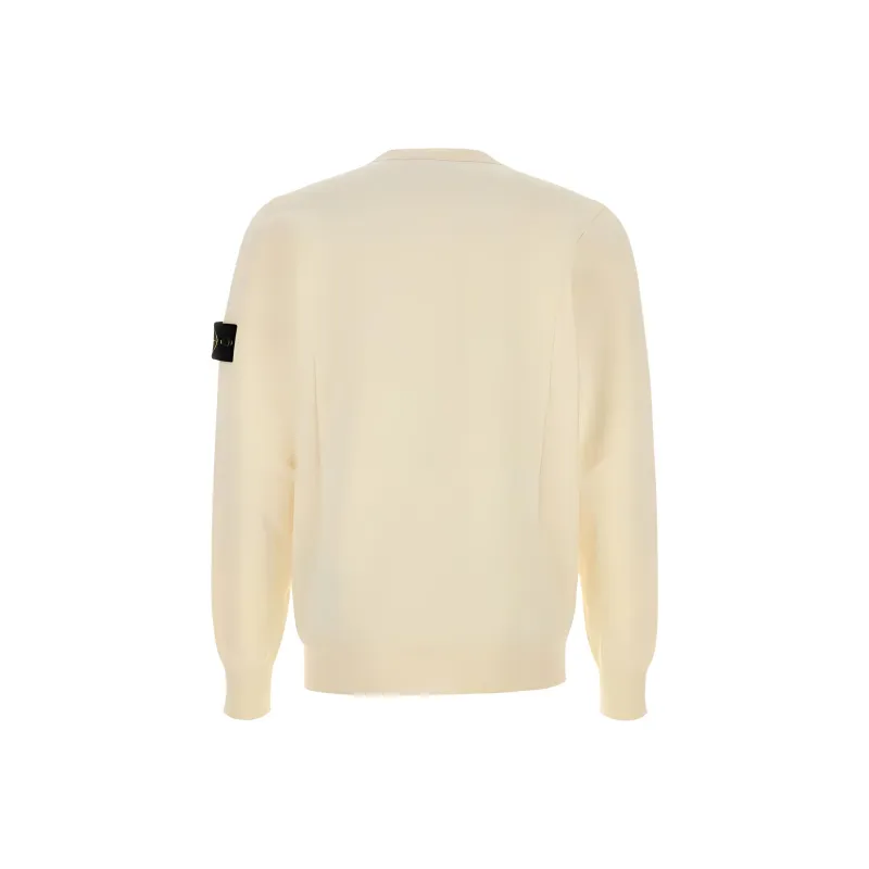 STONE ISLAND Compass Patch Crewneck Jumper-1