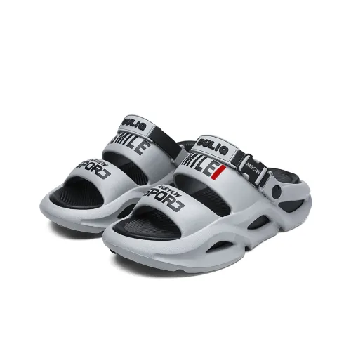 MIIOW Cool One Summer Series Beach Sandals Unisex White Pink