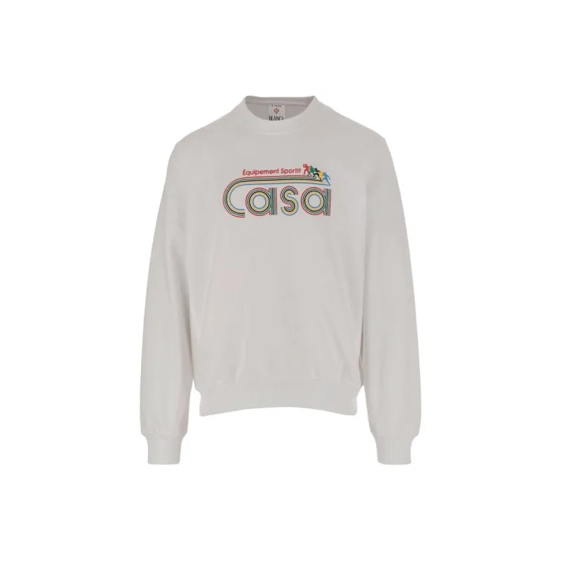 CASABLANCA Equipement Sportif Embroidered Sweatshirt-0