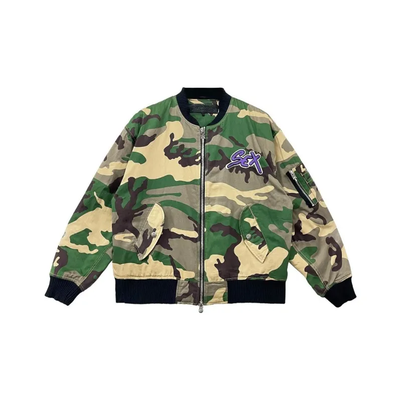 Chrome Hearts Matty Boy Collection Sex Records Jackets Coats Unisex Camouflage-0