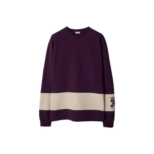 Burberry SS24 Knitwear Men's Tricolor Purple