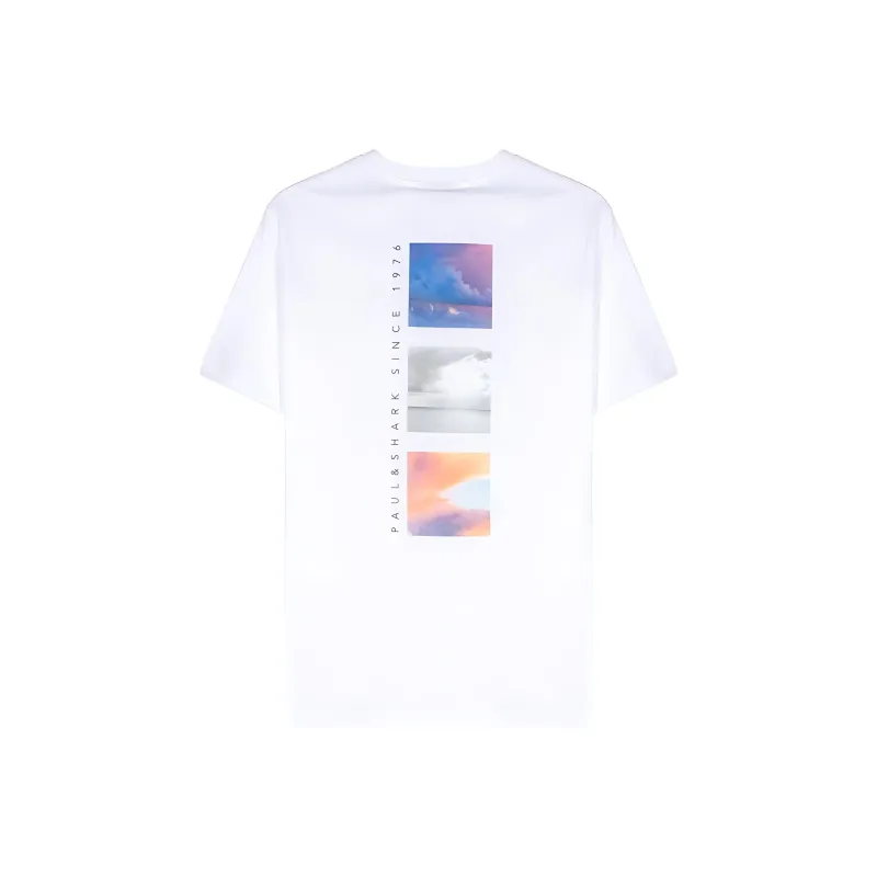 Paul & Shark Appliqué logo Cotton T shirt-1