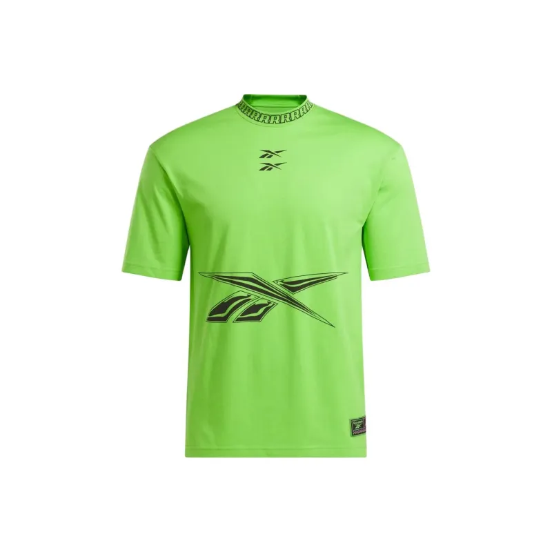 Reebok x ANUEL AA SS24 Regular T-Shirt Unisex Lime Green-0