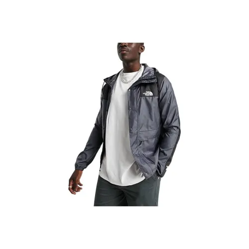 THE NORTH FACE long Men Gray