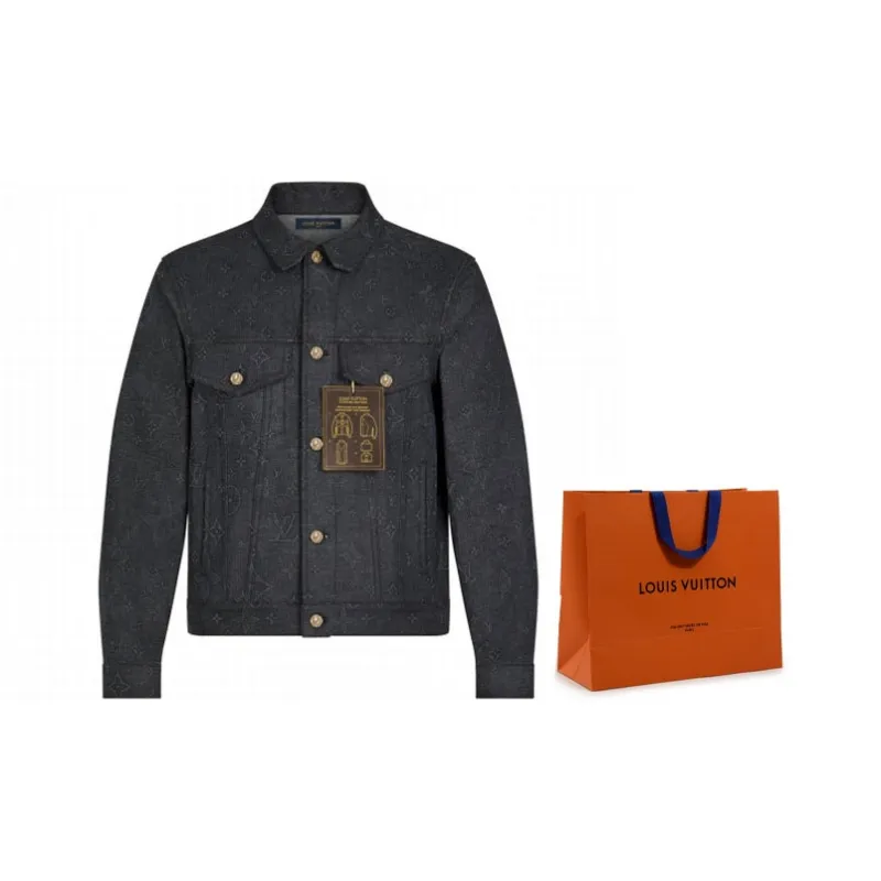 LOUIS VUITTON SS22 Jacket Men's Black-4