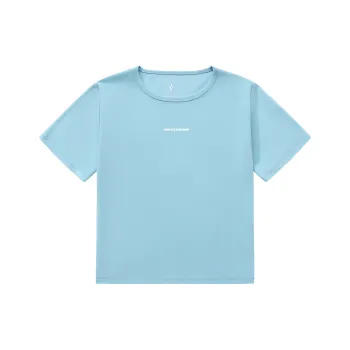 Skechers Yazhuan Series T Shirt Unisex Gray Blue