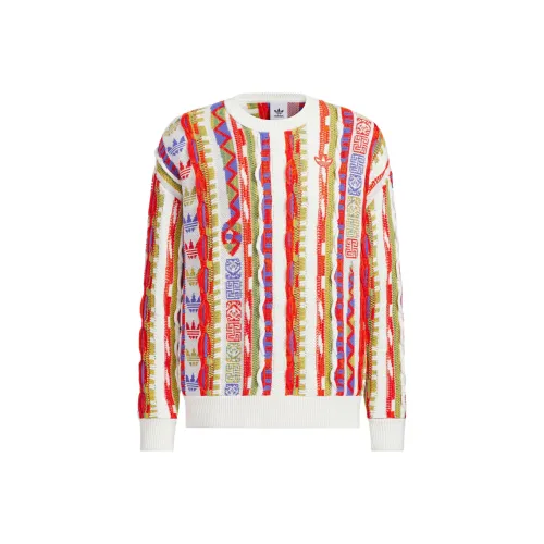 Adidas Originals LNY AOP SWEATER Sweater Unisex Light Scarlet
