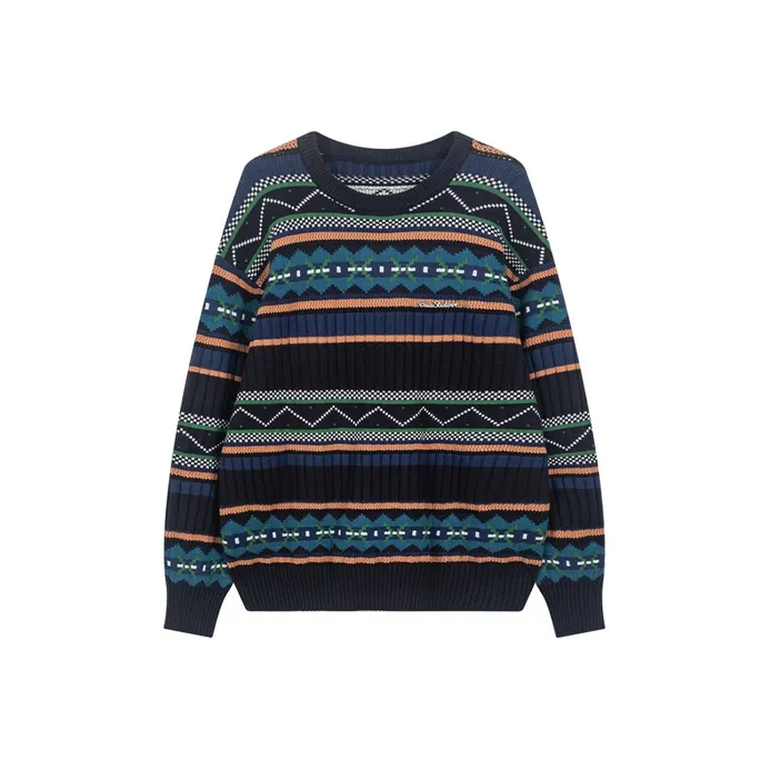 Bosieagender Sweater Unisex Navy Blue-0