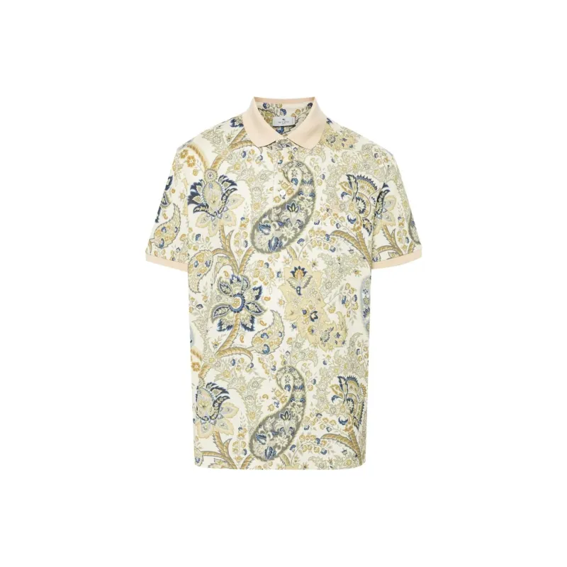 ETRO Paisley print Polo Shirt-0